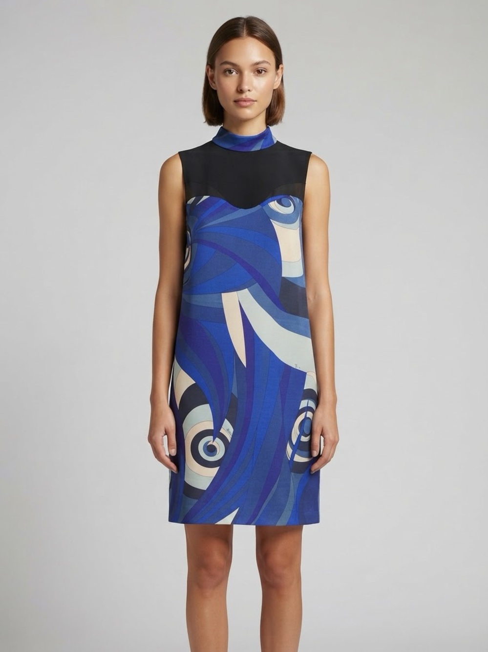 Vintage Emilio Pucci Sleeveless Wool Dress Size Small/US 6